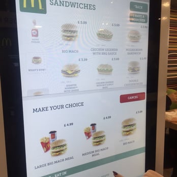 mcdonalds belfast menu