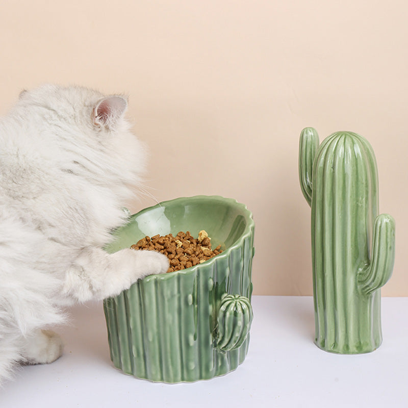 tall cat bowls