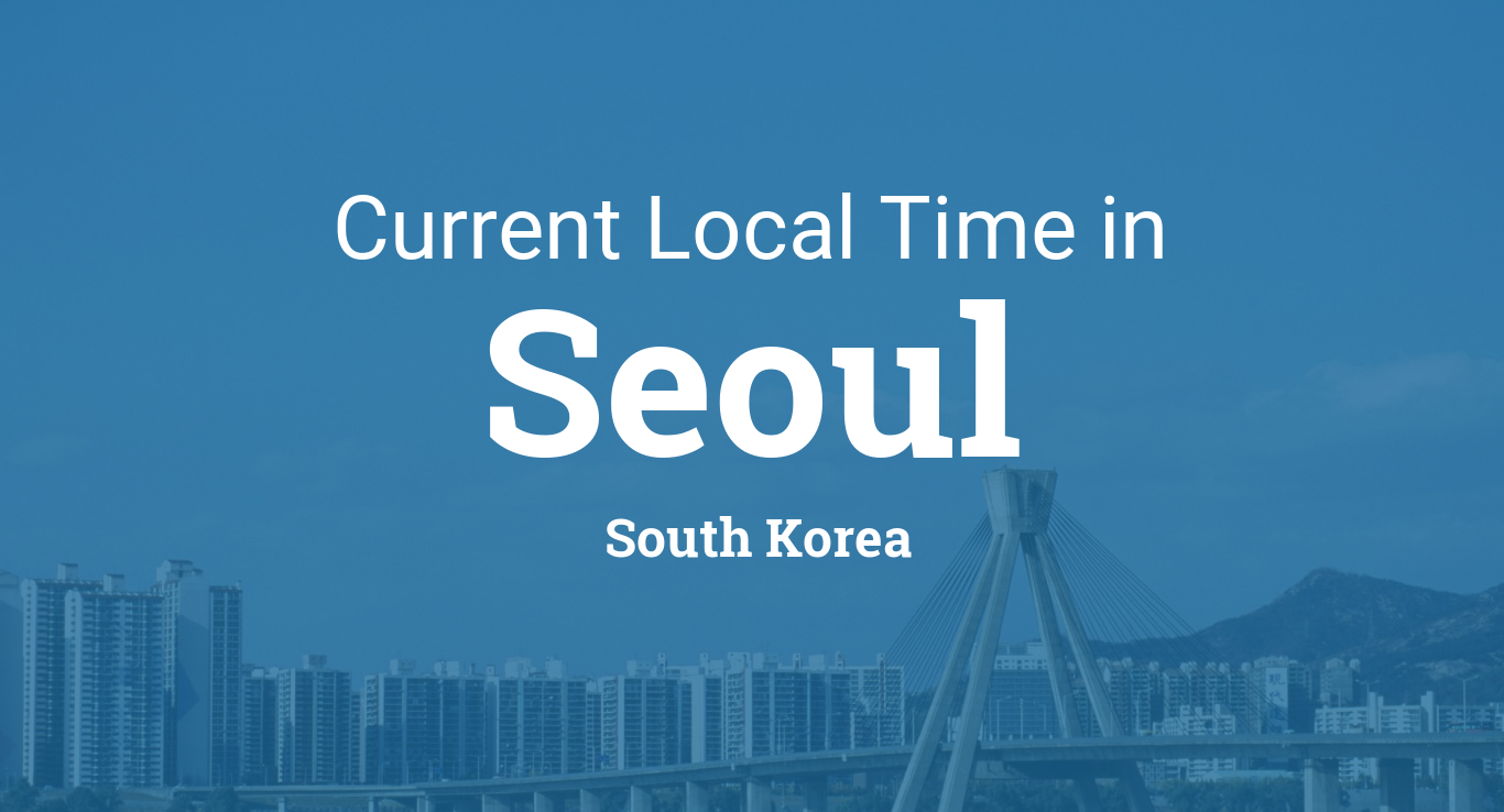 south korea standard time