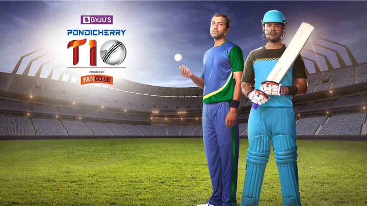 byjus pondicherry t10 today match