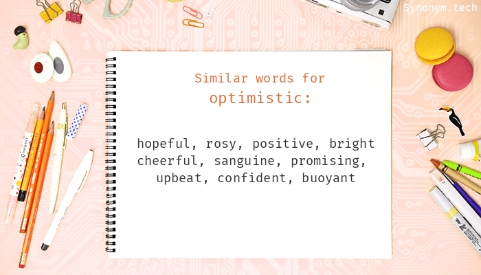 synonym for optimistic