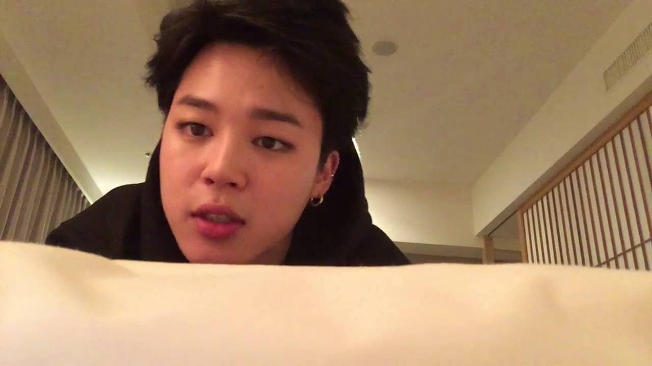 jimin selfie video