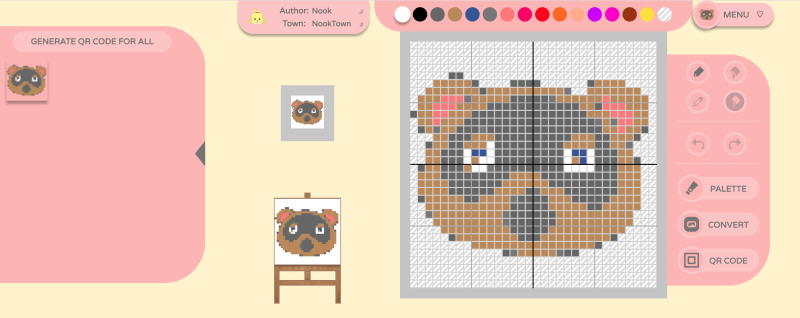 animal crossing pattern tool