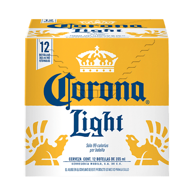 12 de corona light precio