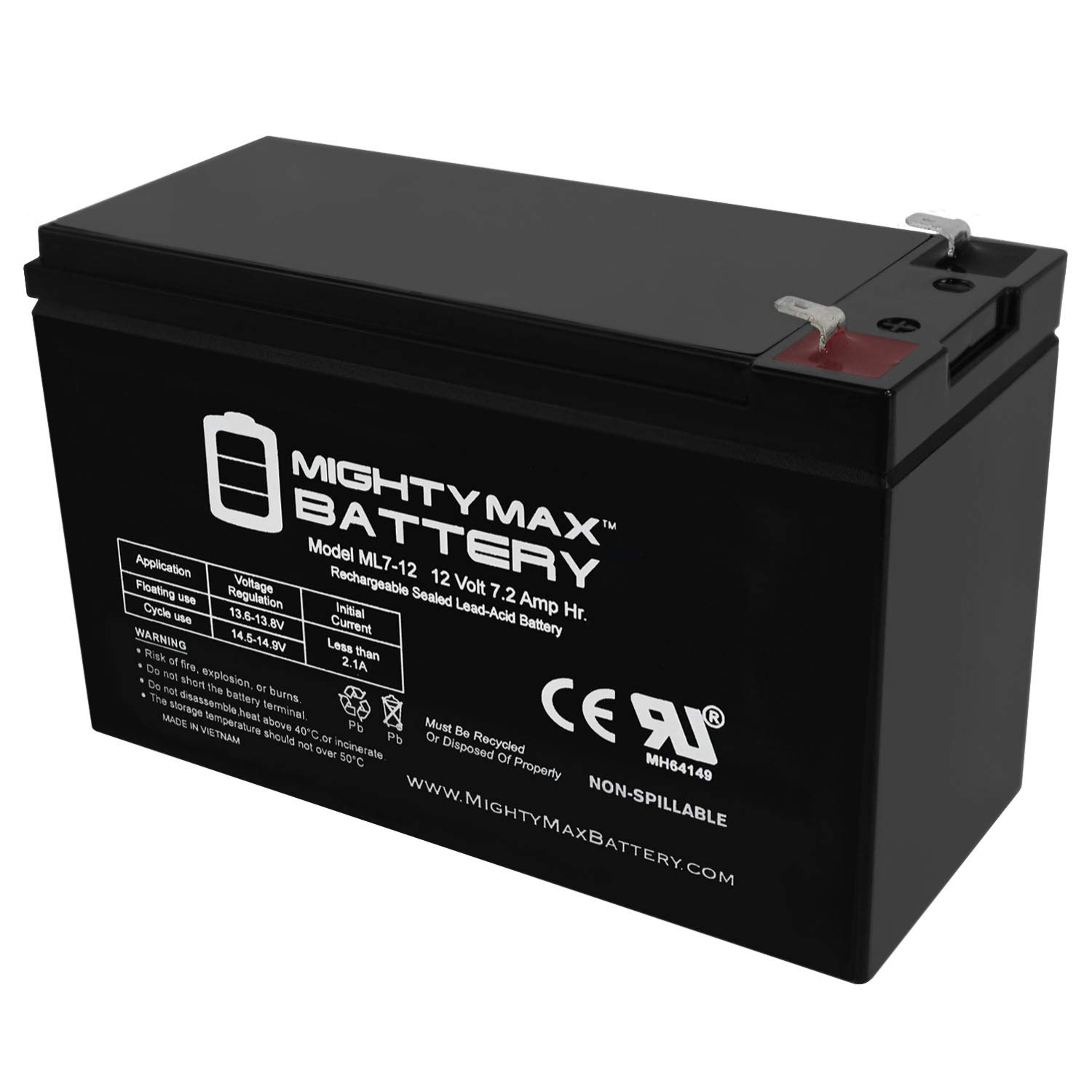 12 volt battery for alarm system