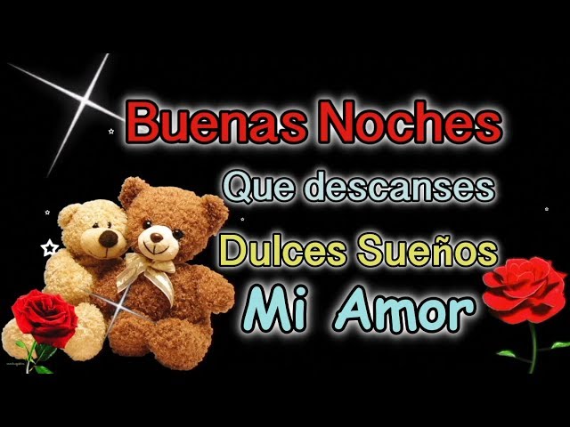 imagenes de buenas noches amor mio