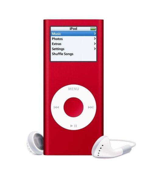 ipod nano red product