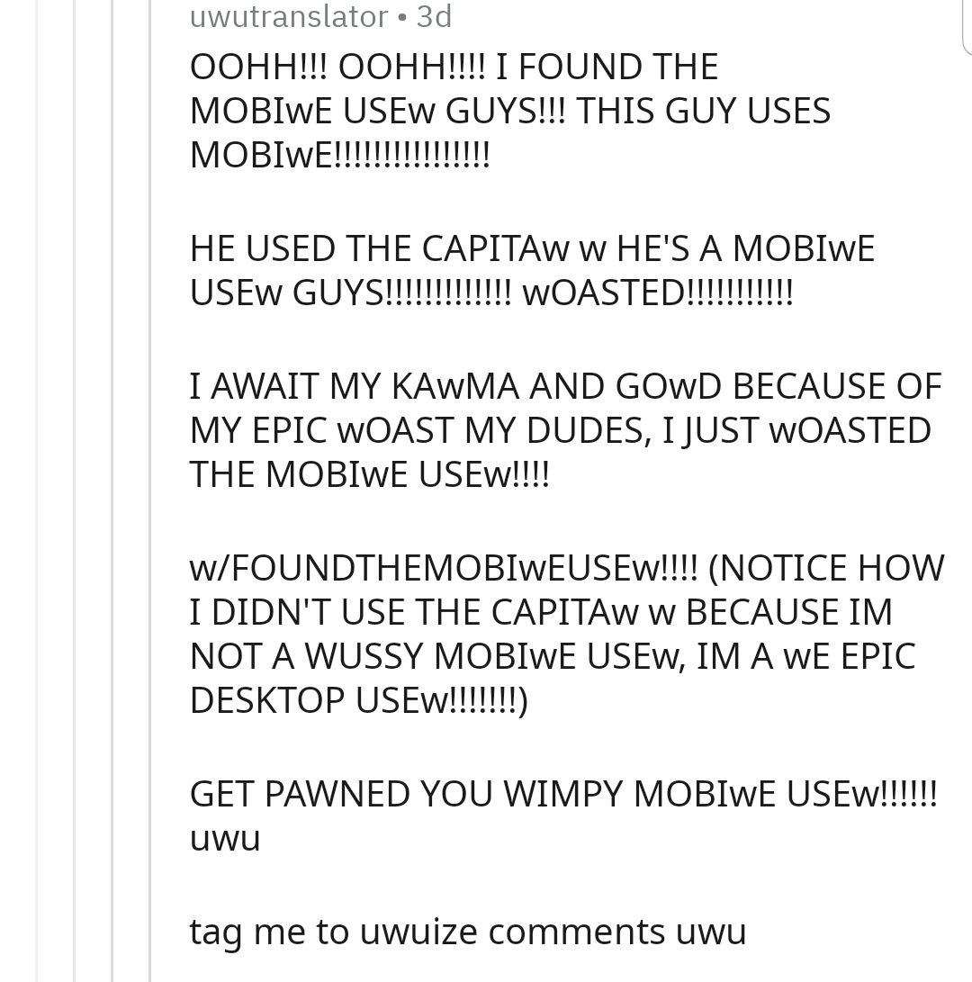 uwu copypasta