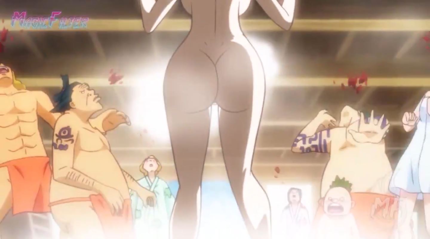 one piece nami nude scene