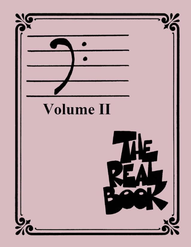 real book bass clef pdf