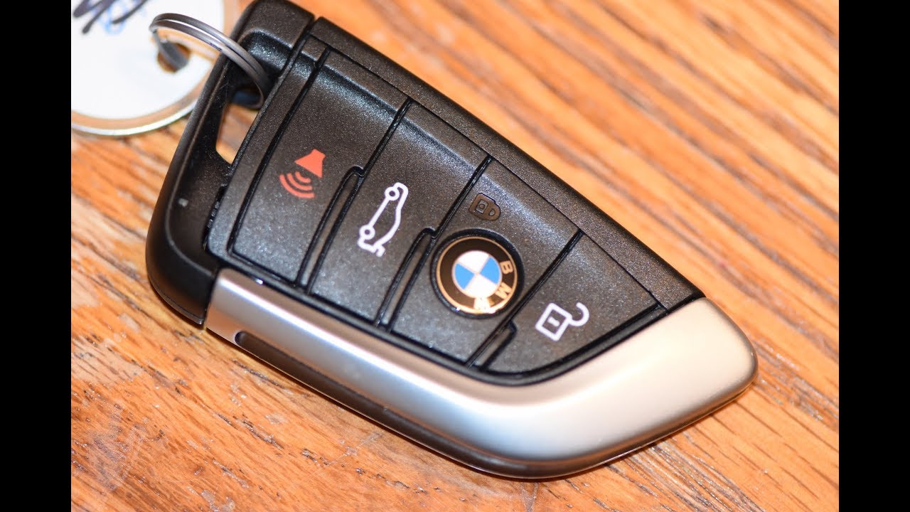 bmw key battery change