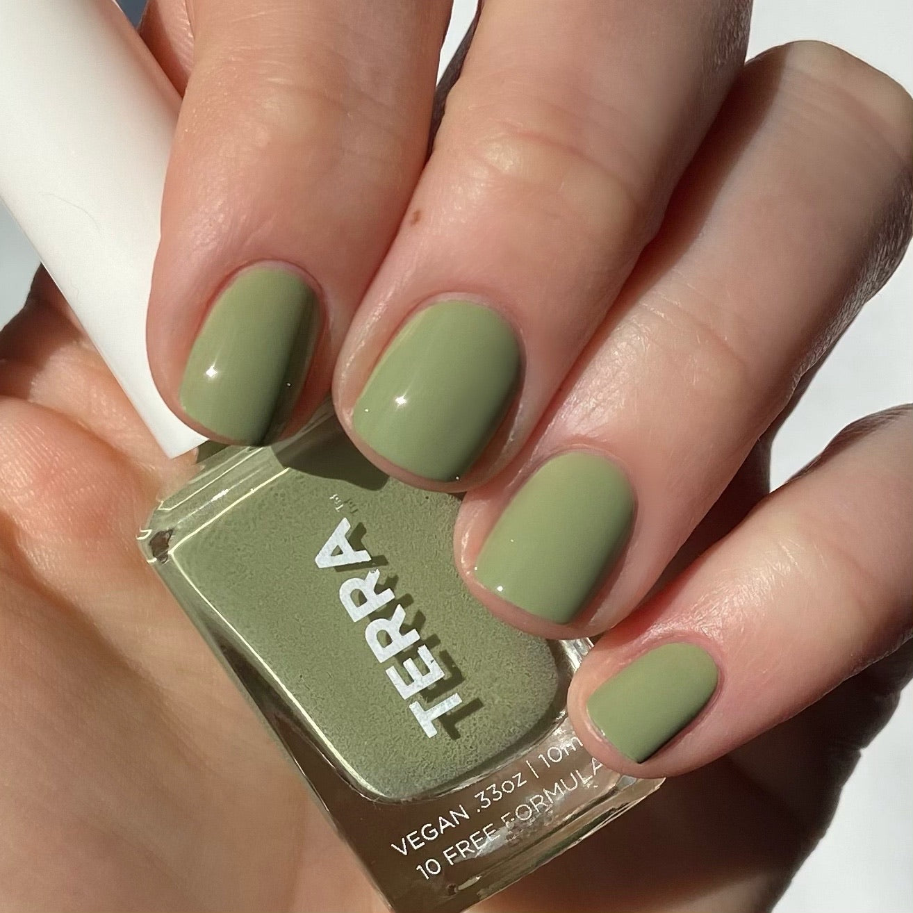 sage green nail polish