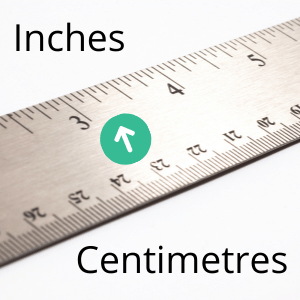 125 centimeters to inches