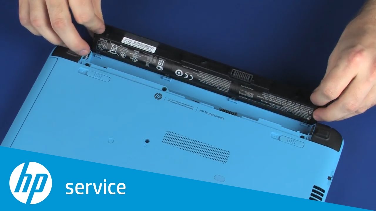 hp pc battery replacement