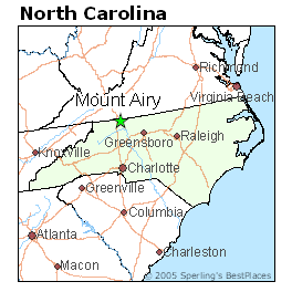 weather forecast mount airy north carolina