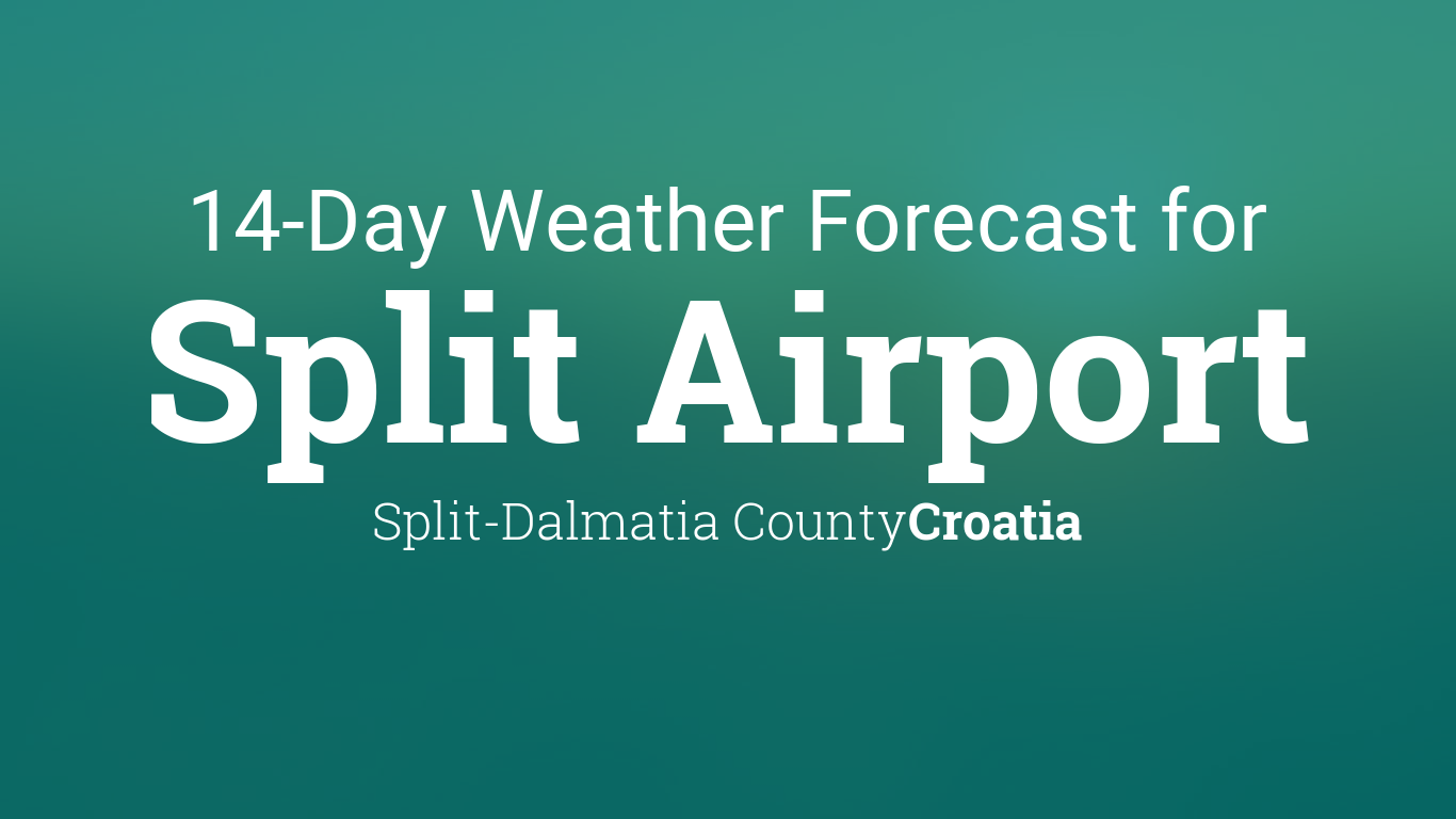 weather split 14 days