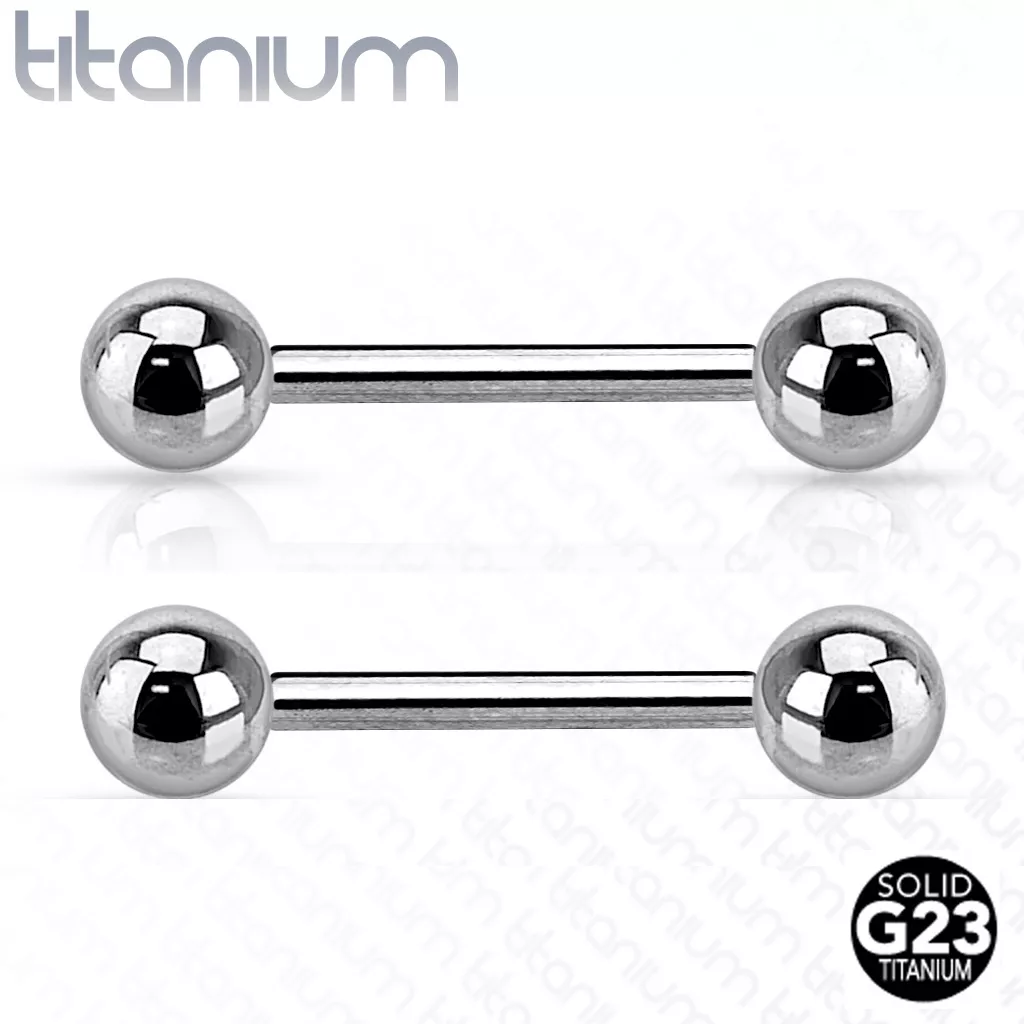 implant grade titanium nipple jewelry