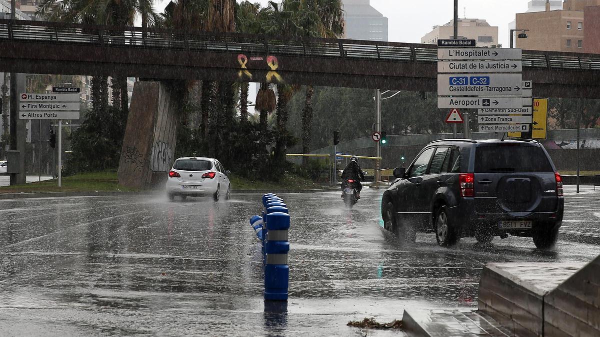 hoy llueve en hospitalet