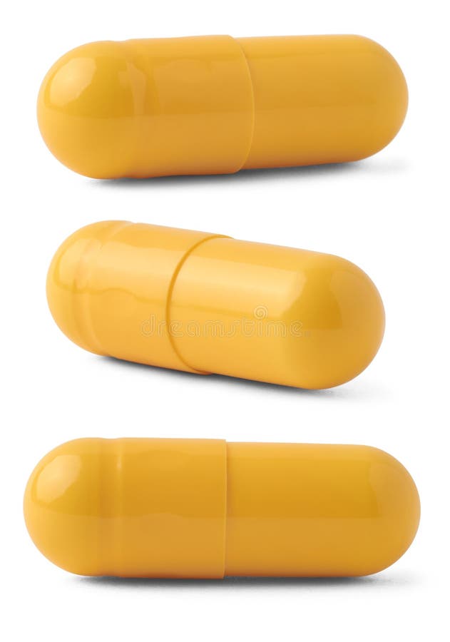 yellow capsule no markings