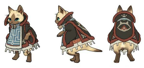 monster hunter felyne armor