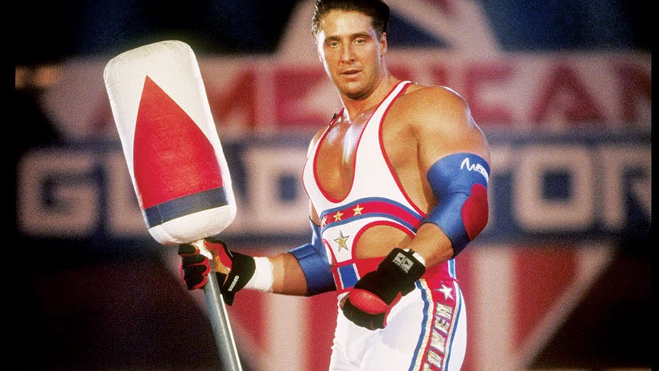 american gladiators tower