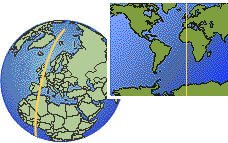 13.00 utc time in india