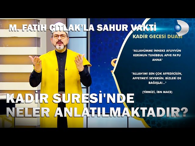 fatih çıtlak kadir gecesi