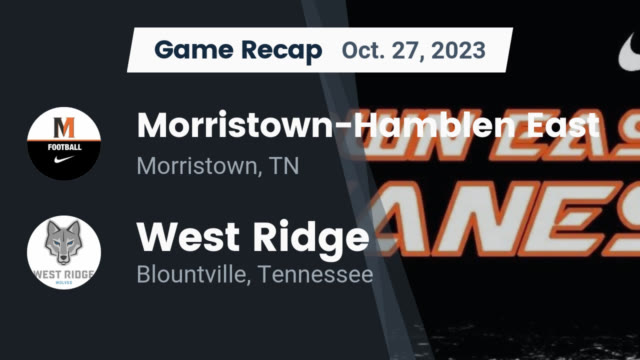 morristown west football schedule 2023