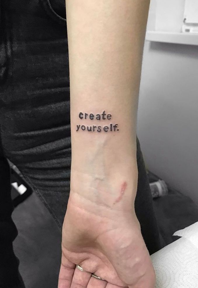 тату create yourself