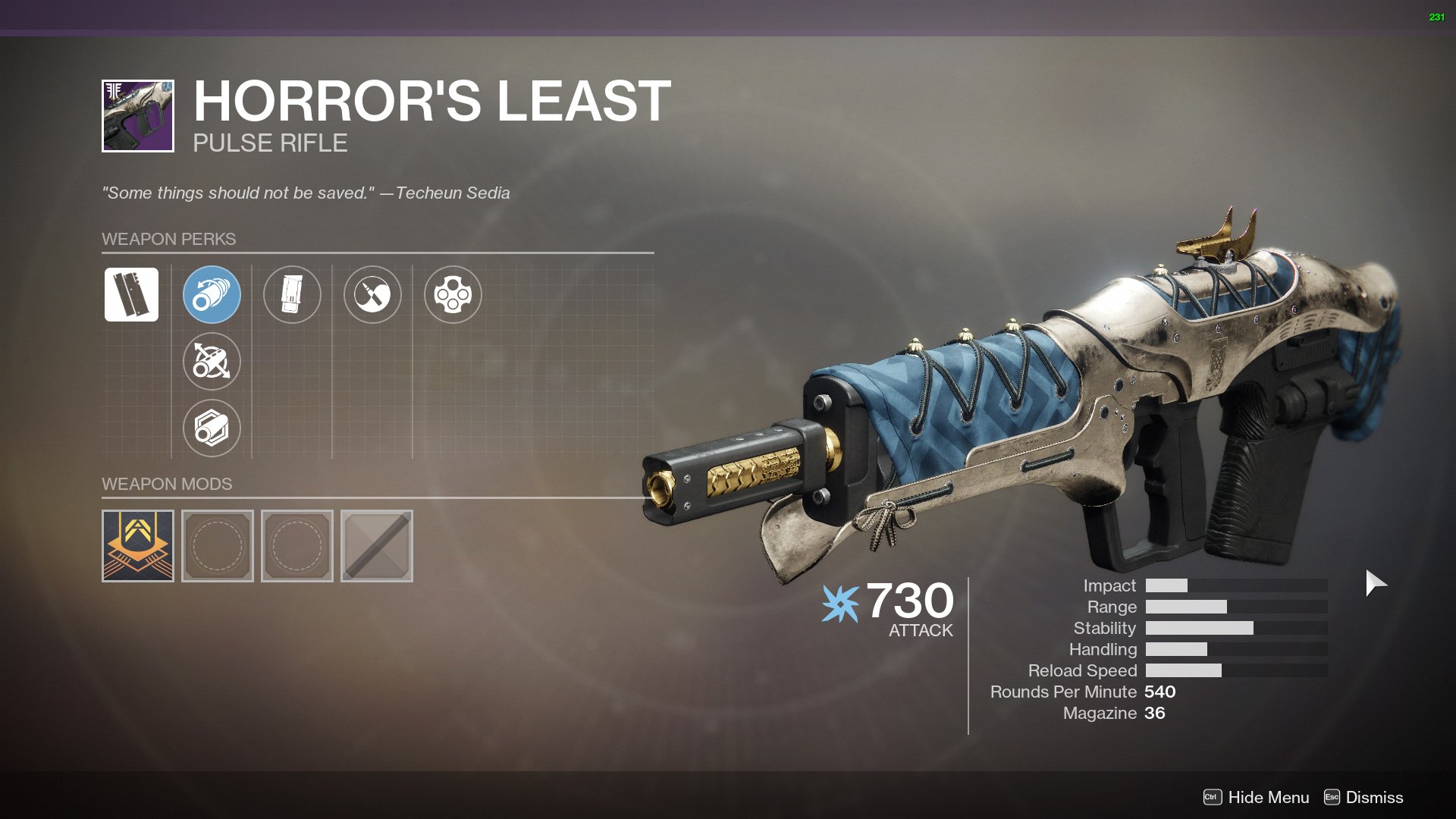 destiny 2 current nightfall weapon