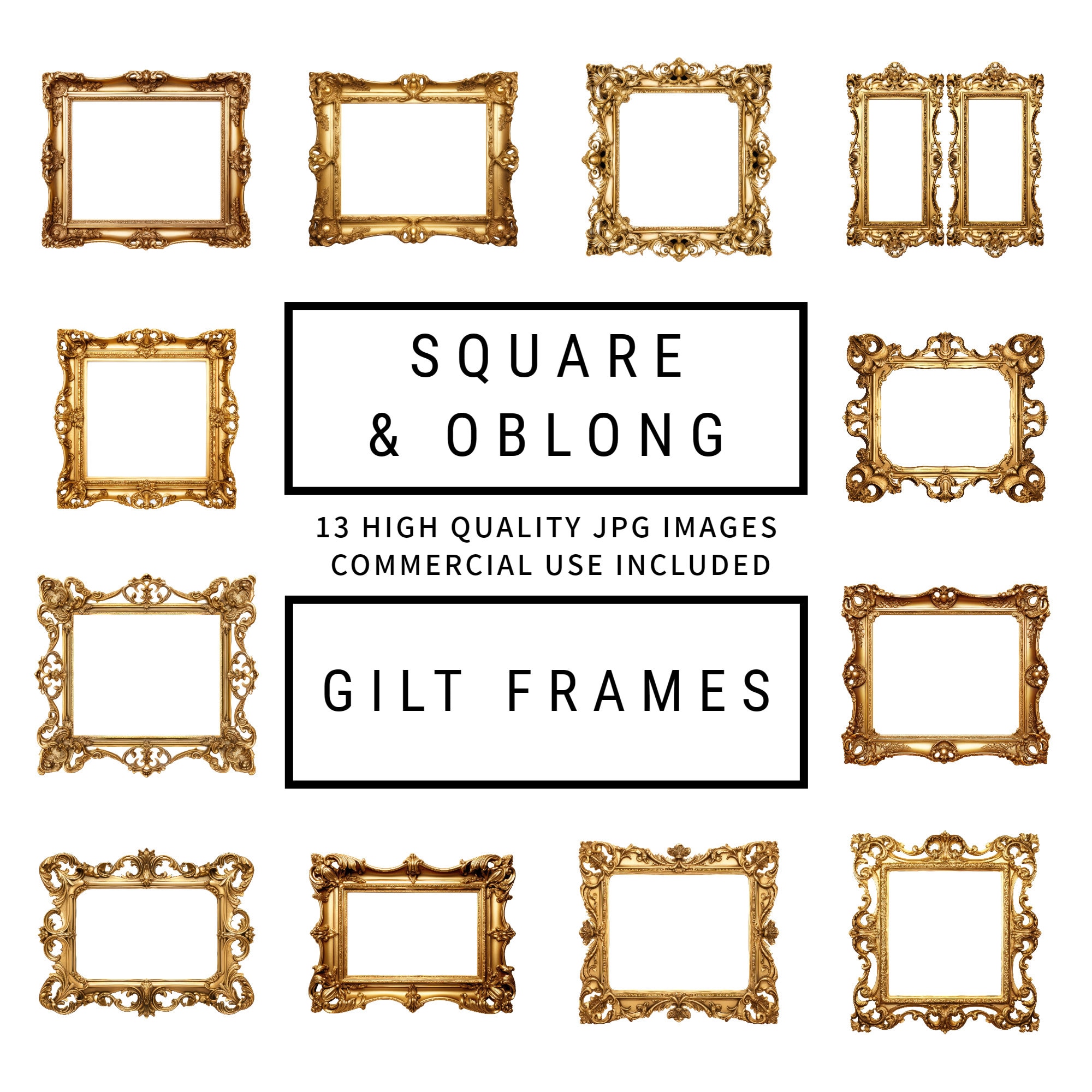 oblong picture frames