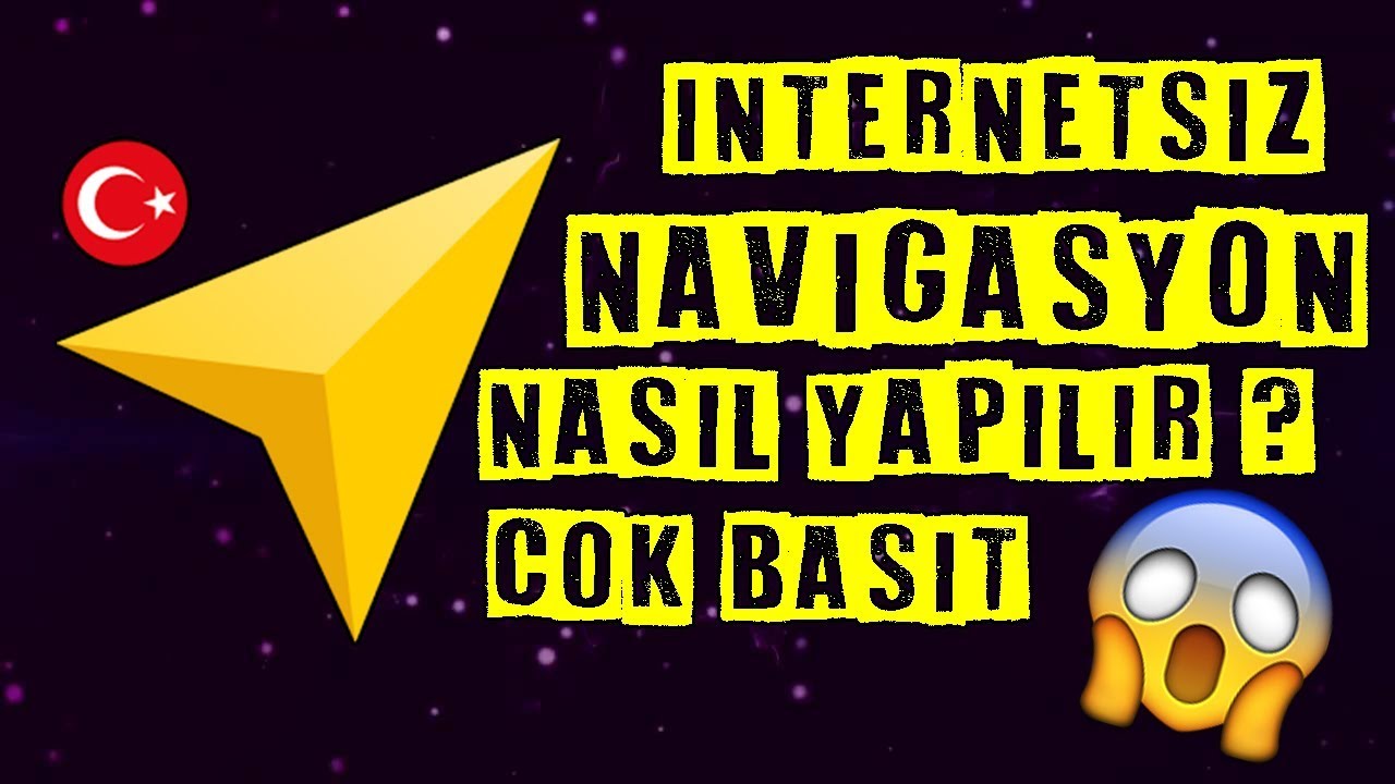 internetsiz navigasyon avrupa