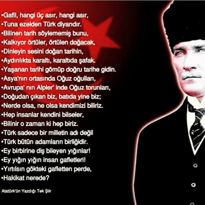 atatürk ün hayatını anlatan şiir