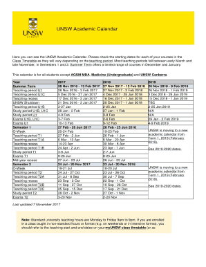 unsw 2024 term dates