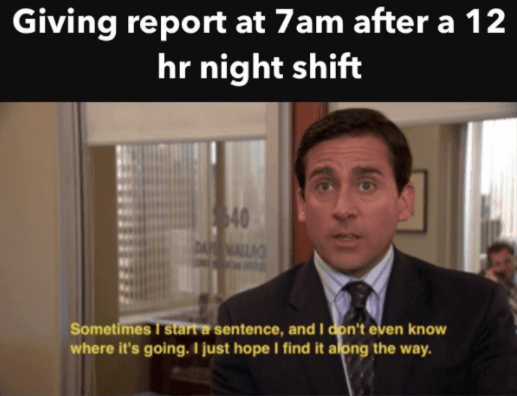 nursing memes night shift