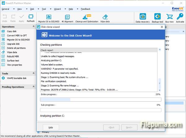 easeus partition master 12.5