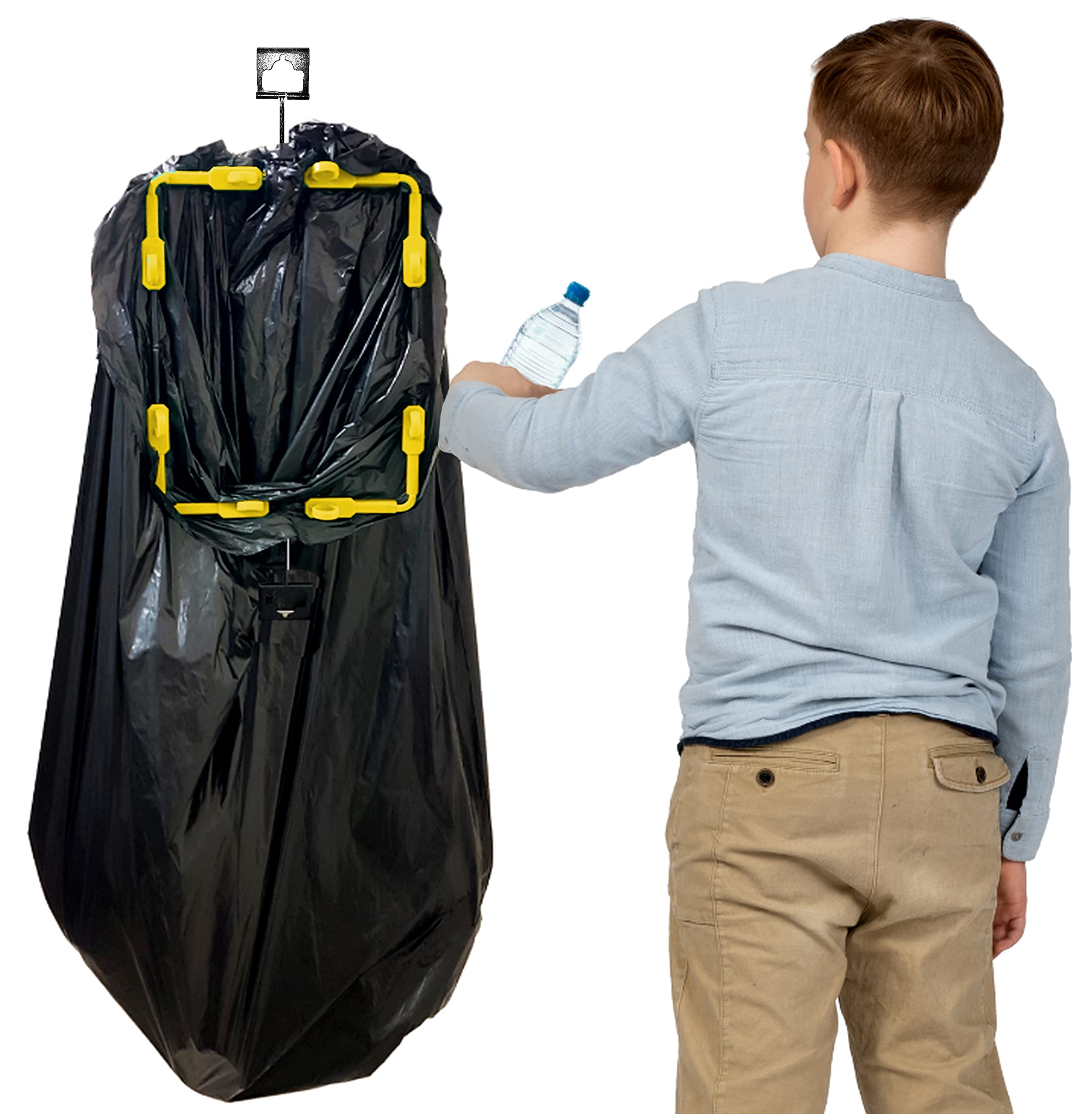 camping garbage bag holder