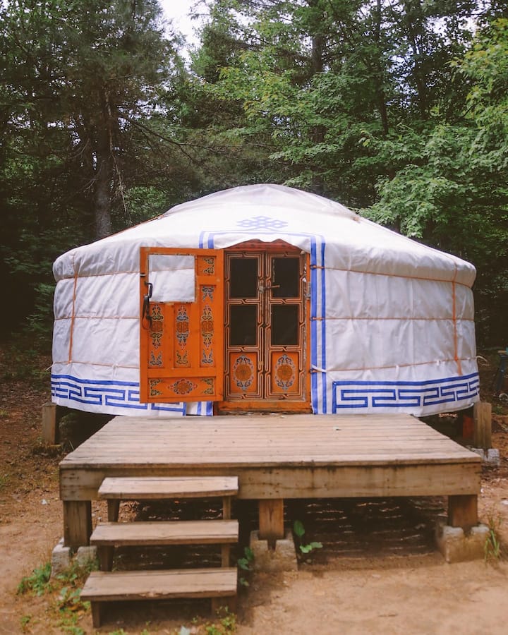 ontario yurt airbnb