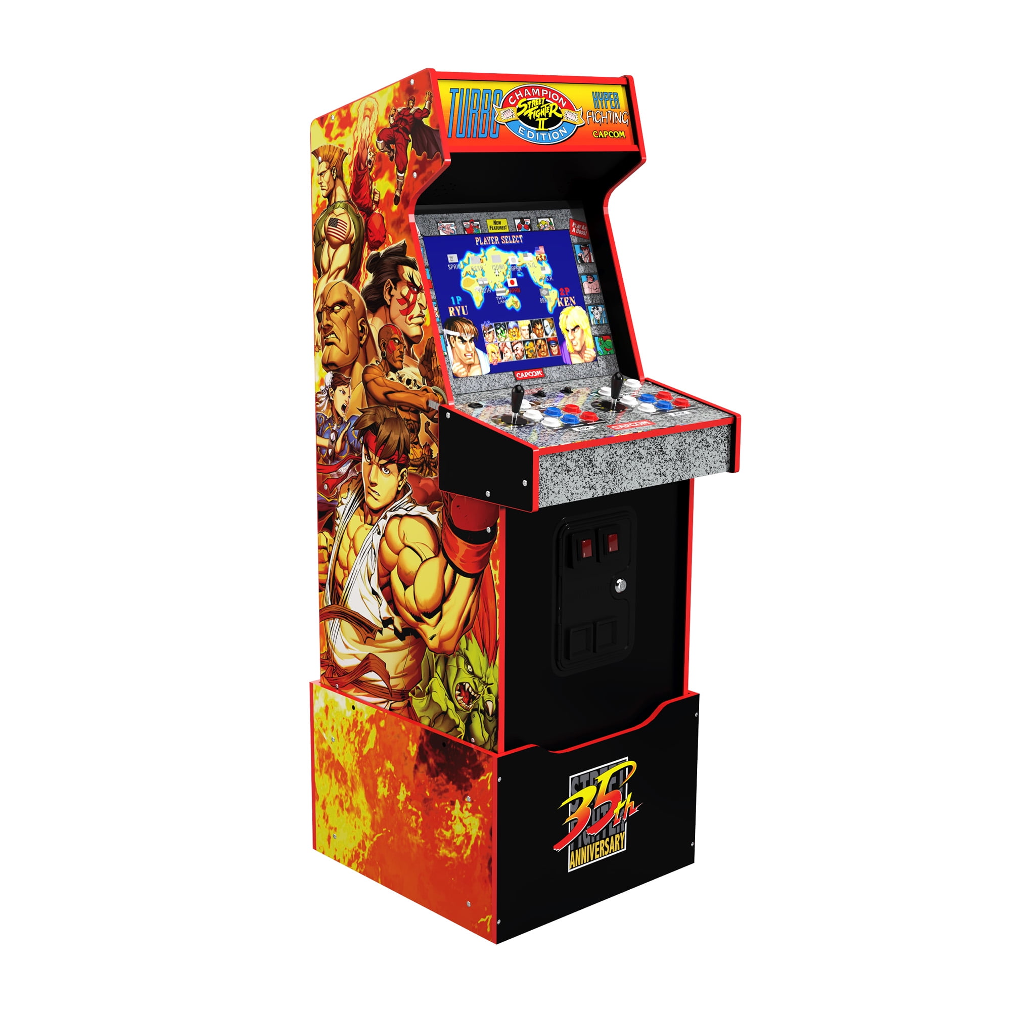 street fighter arcade game machine