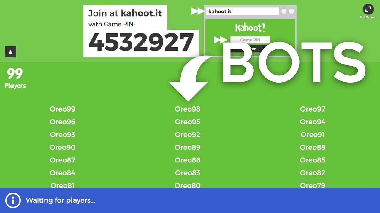 kahoot bot spammer