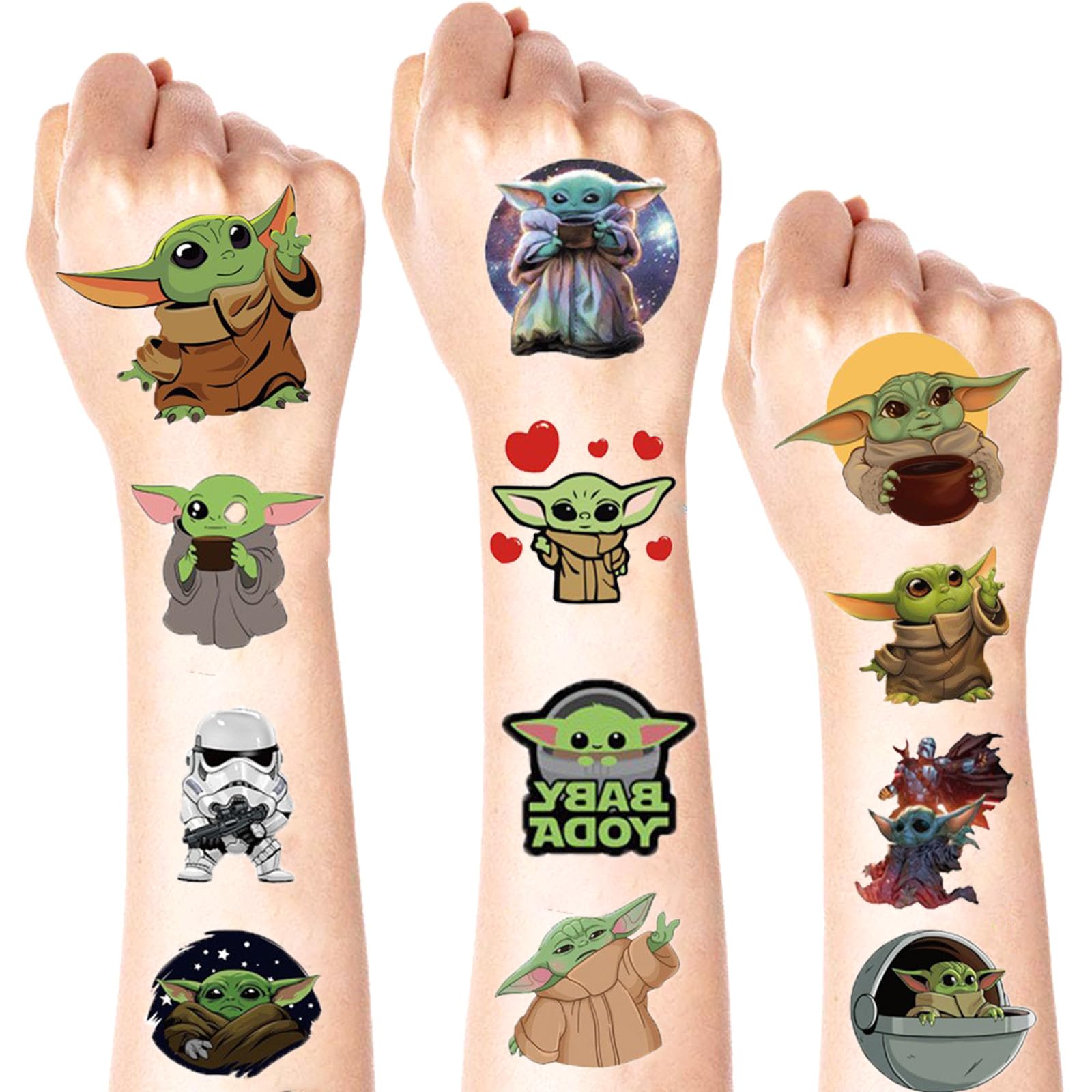 baby yoda tattoo