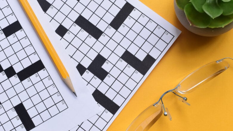 free of crossword clue