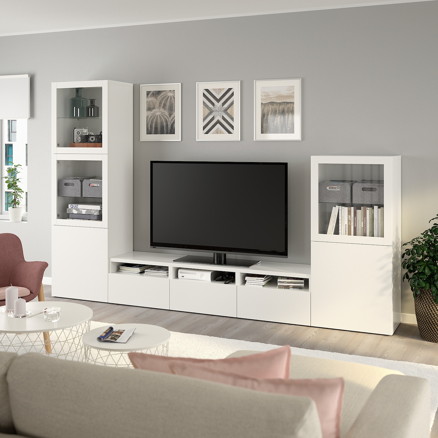 mueble besta tv