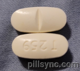 t259 white pill