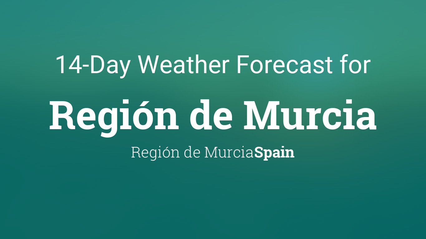 murcia 14 day forecast