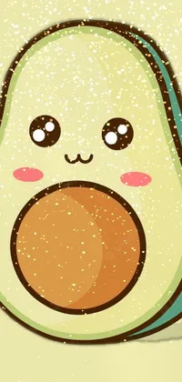 cute avocado wallpaper