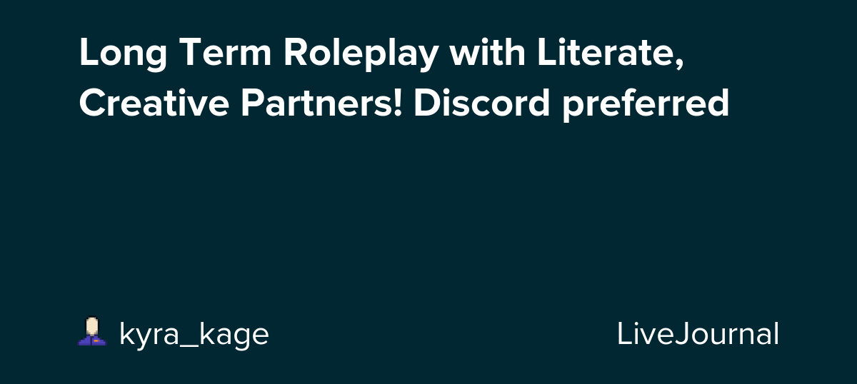 literate rp discord