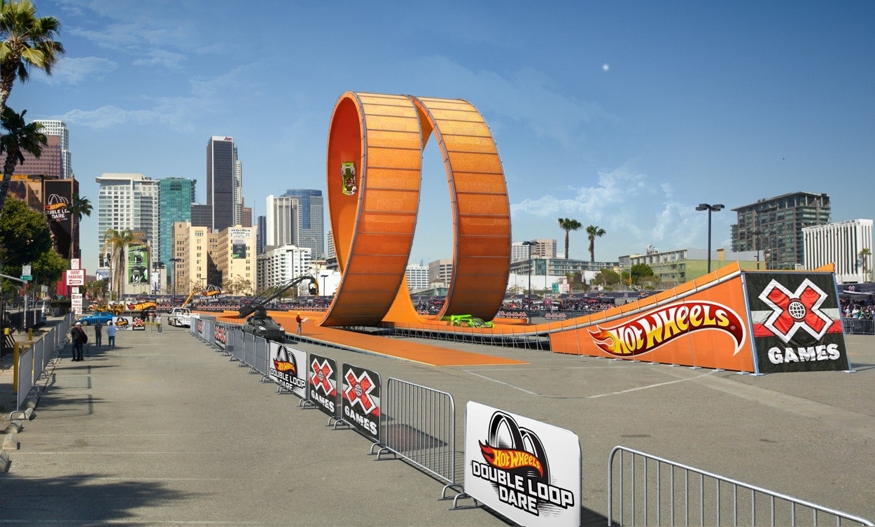 hot wheels loop race track