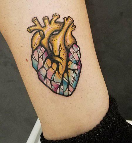 heart of gold tattoo