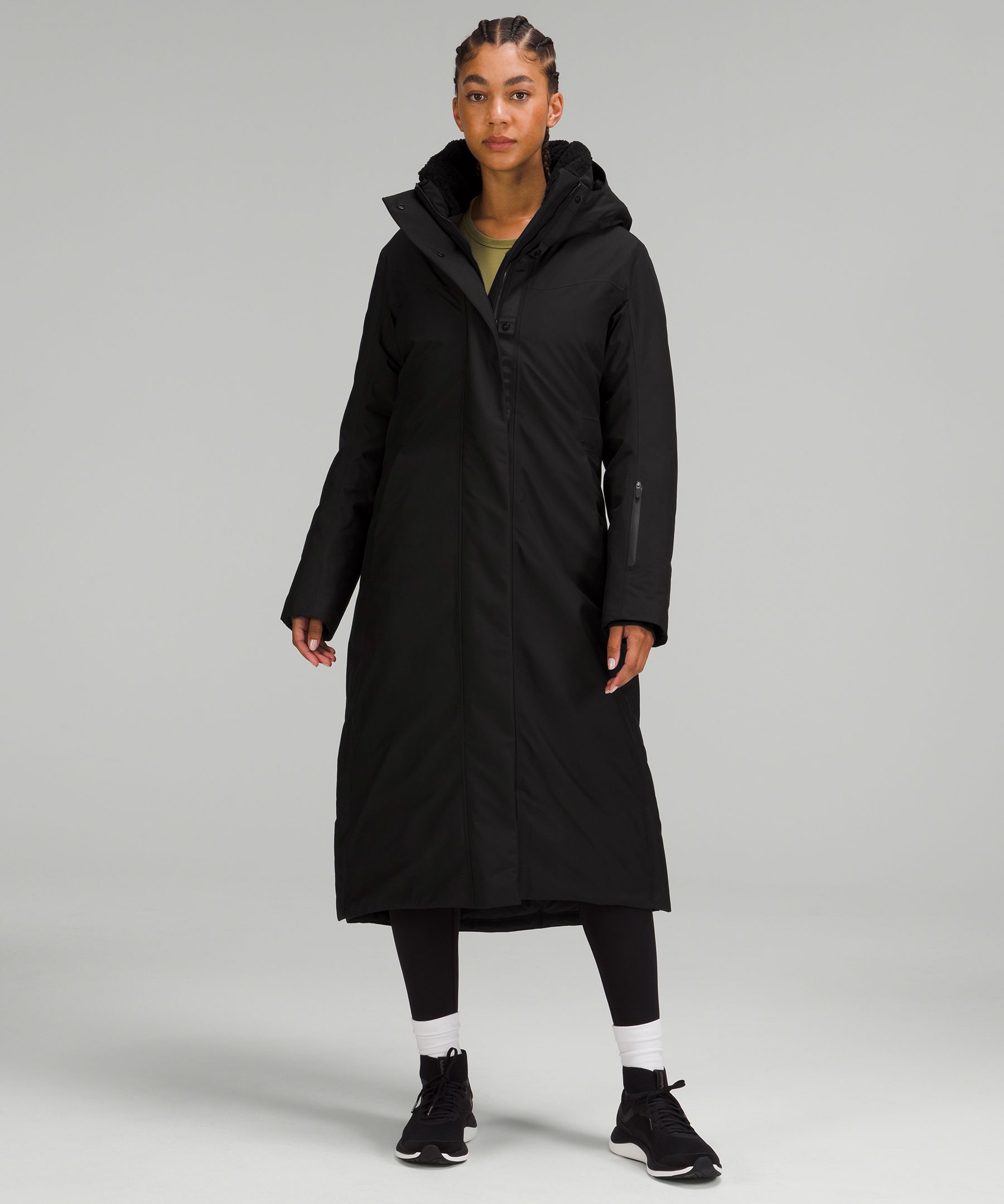 lululemon snow warrior long parka